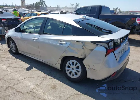 2020 Toyota Prius Le из США, поврежденный, VIN JTDKARFU9L3120581